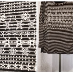 Long Sleeve Ribbed Tshirt